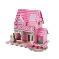 3D Puzzle Jigsaw Paper Model |3D House Building Puzzle | Learning Educational Toys For Children | Kid Gift 3D DIY Puzzle Citadel Model Cartoon House Assembling Toy Kid Early Learning. 