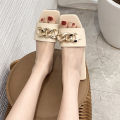 【ETOP】 Women Slippers Big Size 35-42 Flat Sandals for Women High Quality Shoes. 
