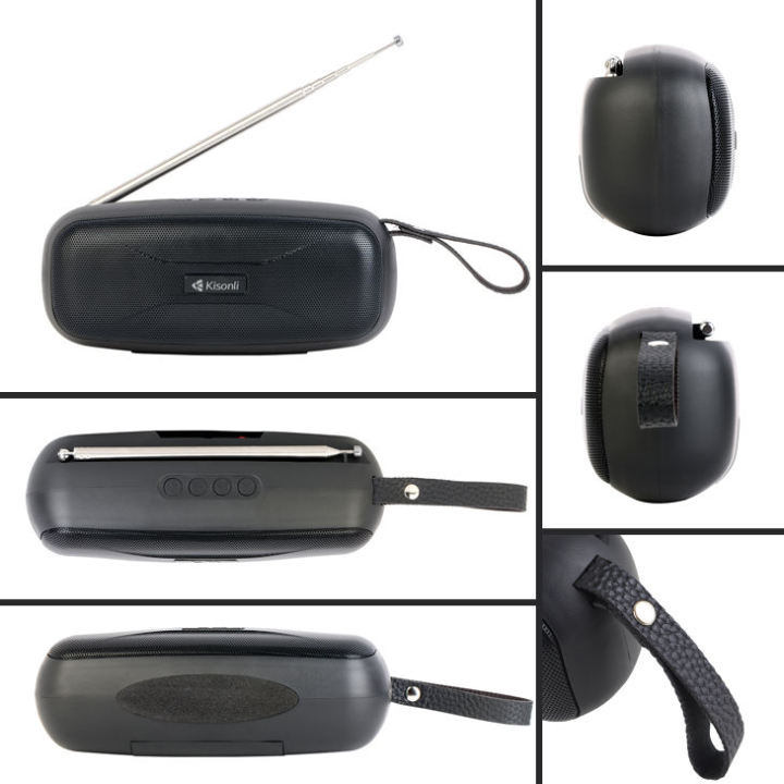 Kisonli%20VS-12%205W%20Portable%20Bluetooth%20Speaker%20%7C%20Vintage%20Style%20Wireless%20Radio%20Receiver%20%7C%20Support%20USB,%20SD%20Card%20&%20FM%20Radio%20%7C%20High-Quality%20Loud%20Speaker%20with%20Passive%20Radiator%20%7C%20Compact%20Rechargeable%20Bluetooth%20Music%20Box%20for%20Home%20&%20Outdoor%20-%20Black%20-%20Image%202