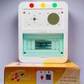 HI Tech PVC Distribution Box Breaker Box Eight way For 8 MCB single pole. 