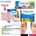 Pack of 4  Skincare Bundle - - Whitening Cream - Scar Removal Cream - Kojic Acid Cream - Skin Whitening Serum - Target hyperpigmentation and dark spots. 