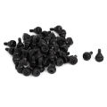 PC Computer Case Thumbscrews M3.5 Thumb Screws Black 50 Pcs. 