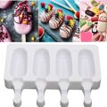 Magnum Silicone Ice Cream Mould  1 Pieces Magnum Cake Silicone Mould Magnum Cake Mould Mini Magnum Cake Mould for Desserts DIY Chocolate without STICKS. 