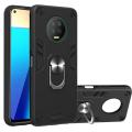 Infinix Note 7 Anti-Drop Hybrid Magnetic Hard Armor Case with Ring Holder Cover. 