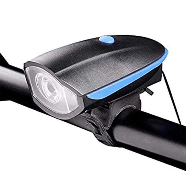 bicycle front light with horn