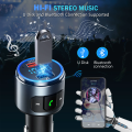 Car FM Transmitter USB QC 3.0 Quick Charge Mobile Charger  Bluetooth 5.0 (VicTsing). 