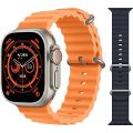 W&O X8 Plus Ultra Smart Watch Gold, Black Color available. 
