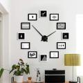 Wall Clock Frame Digit wooden Clock Enhance Every Room with our Stunning Wooden Wall Clocks - Digital, 3D, Artistic DIY Designs. Perfect for Kitchen, Office, Bedroom, and Living Room Decor.. 