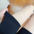 Knitted yoga tight fitting leggings summer thin women's shark pants Barbie pants for external wear. 
