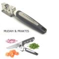Knife Sharpener Grinder Ergonomic Handle Wheel Sharpening design. 