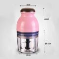 3L Chopper Machine Electric, 6 blades Stainless Steel 1000W, 3 Speed Control Multifunctional Food Processor, Meat Grinder, Qeema Machine, Hand Chopper Machine, Meat Chopper,  Vegetable Cutter, Mixer Machine for Kitchen Accessories. 
