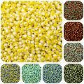 4mm 250pcs/20g/Bag Glass Beads Watermelon Beads For DIY Jewelry Making. 