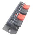 4 Pin AC/DC Wire connector Spring Terminal connect disconnect super easy for Speakers and circuits. 
