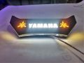 Yamaha Monogram LED White YELLOW Logo 3D Slim Design For All Ybr Yamaha Models For Motorcycle. 