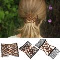 creative magic hair comb for women elastic rope disc hair clip fashion hair accessories. 