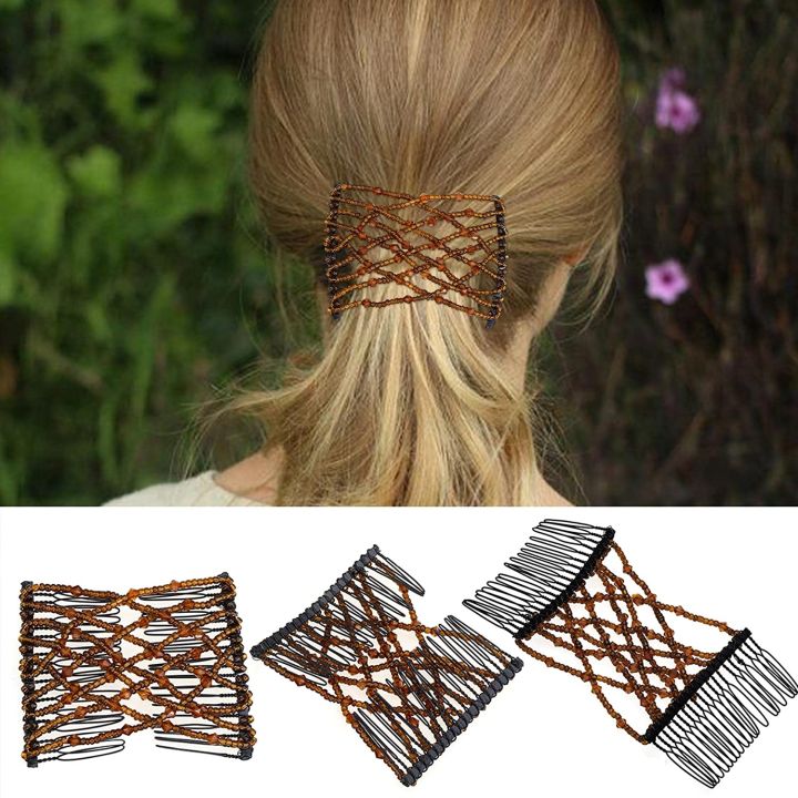 creative%20magic%20hair%20comb%20for%20women%20elastic%20rope%20disc%20hair%20clip%20fashion%20hair%20accessories%20-%20Image%205