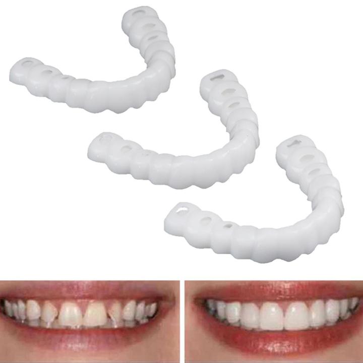 3X Upper Beautify Dentistry Instant Perfect Smile Comfort Fit Flex Teeth Veneer Creek