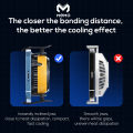 DLA6 Mobile Gaming Radiator Fan | Cold Wind Phone Cooler with Clamp Grip Handle | Portable Cooling Fan for PUBG, Android & iOS Phones. 