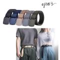 【HOT】 ✅Arturo Korean Solid Color Unisex Prevent Allergy Simple Belt-Edison Shop. 