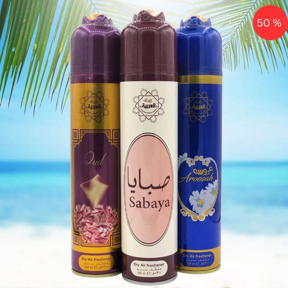 Air Freshener OUD AROOSAHl Sabaya ARABIC Pack of 300ml Big