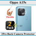 2Pcs Oppo A15s Back Camera 9H Gorilla Flexible Protector For Oppo A15s. 