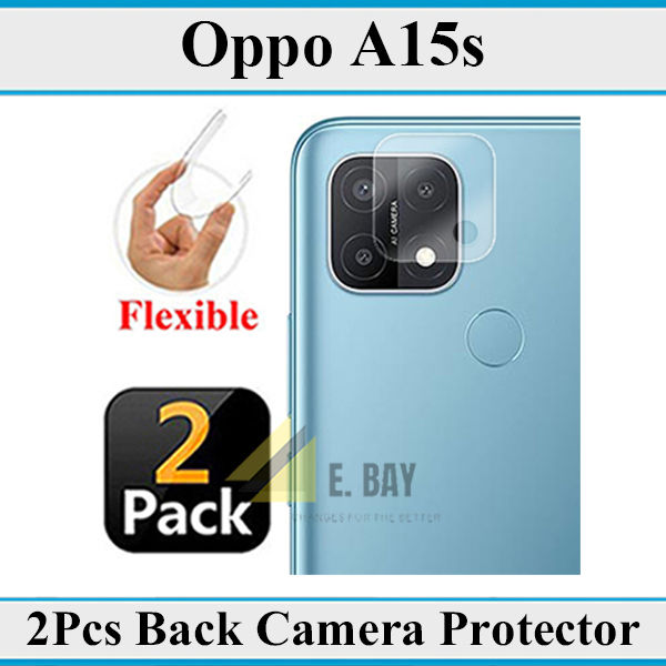 2Pcs Oppo A15s Back Camera 9H Gorilla Flexible Protector For Oppo A15s