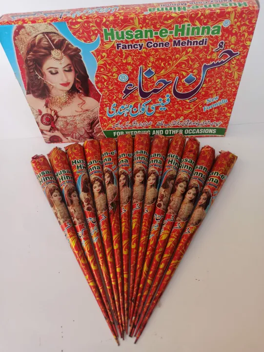 Pack%20of%2012%20Bridal%20Cone%20Mehndi%20Henna%20Fast%20Dark%20Colour%20Mehndi%20Multani%20Mehndi%20-%20Image%202