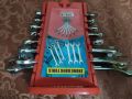 Spanner set  6mm-22mm key set wrenches 6 PCS 8 PCS 10 PCS 12 PCS chabi set open spanner fixed chabi set Goti set. 