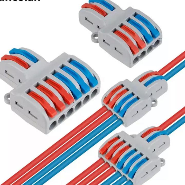 SPL-42/62 Mini Quick Universal Splitter Electric Cable connectors for Led Lighting Push-in Wire Terminal Block