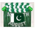 Instaorder - 60 Pack Balloons Latex | 30 Green & 30 White | 14 Inch, Pakistan Day Theme, Independence Day Theme, Defence Day Theme, Birthday Party Decoration, Weddings, Baby Shower, Bridal Shower. 