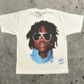 2025 New Streetwear Trend Tyler The Creator T-shirt Retro Trend Portrait Summer Casual Harajuku Y2K Men Women Hip Hop Rap Singer Tee Tops. 