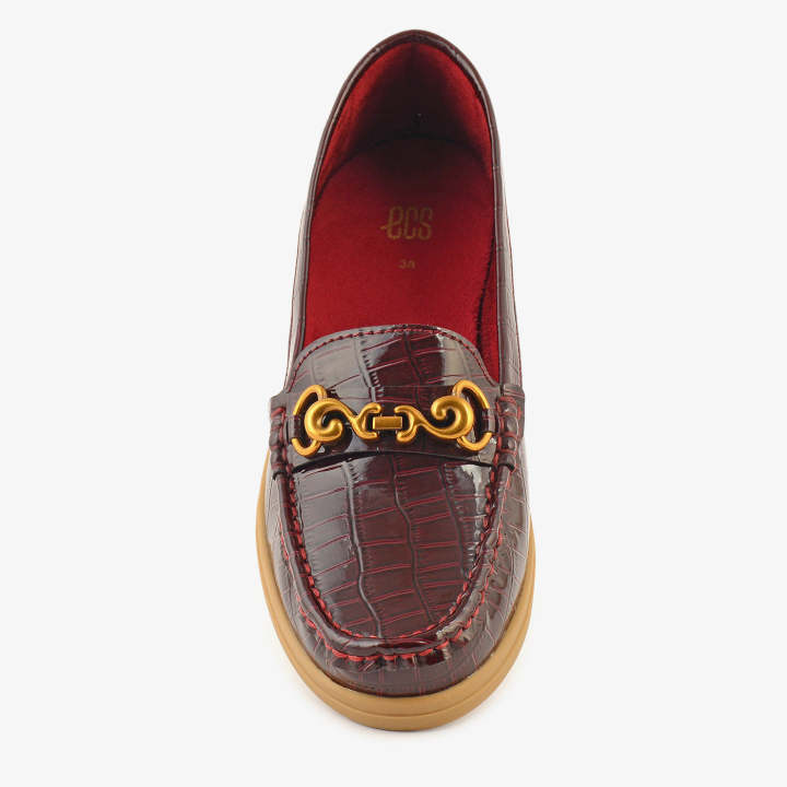 ECS%20Embossed%20Elegance%20Flat%20Loafers%20For%20Women%20-%20Image%204