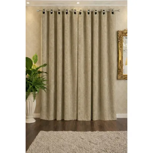 Soft Terry Fabric Curtain Set – Plush & Cozy Home Décor |Curtain ...