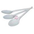 White Spoons - 6 Inch - Plastic - White Themed Party - White - Unisex - Pack Of 20. 