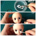 1 Sheet Cute Cartoon Eyes Stickers Anime Doll Doll Face Organ Stickers Clay Decals DIY Doll Accessories Sculpture Tools. 
