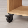 Bench on Castor Ikea   Book Shelf. 