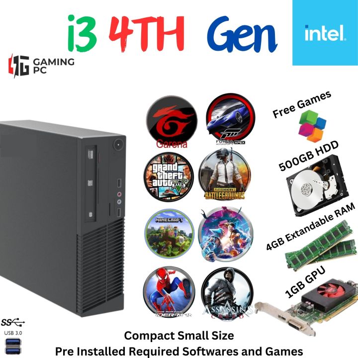 Intel I3 4gb Ram Without Graphics Card Games Gt 730 Pc Games For