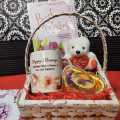 happy wedding gift basket - gift basket for couple - marriage gift - wedding gifts. 