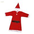 Children Santa Claus Costume Kids Christmas Costumes for Festival Role to 9 Year Old Girl. 