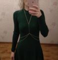 Trendy Fashion Body Harness Chain for Women and Girls - Golden Jewelry. 