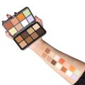 12-Color Creamy Matte Blush Palette: Long-Lasting Cream Rouge Makeup. 