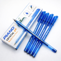 Piano Crystal Gel Pen (10 Pen/Box) | Premium Needle Point Pen with German Ink | Smooth & Smudge-Free Writing Gel Pen | Fine Tip Gel Ball Pen for Students & Professionals | Available in Blue & Black. 