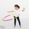 Hula Hoop for Kids, Detachable Adjustable Size Kids Hula Hoop, Suitable for Girls, Boys and Pet Training. 