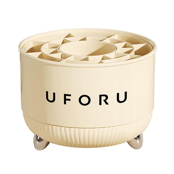Makeup Brush Holder Spinning 360 Rotating Makeup Organizer