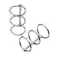 A5 A6 metal spiral binder clip stainless steel binder file folder clip ring binder clip iron. 