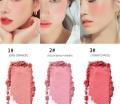 2 in 1 color Natural Matte Blusher Pearl Gradient Blush Face Rouge Contouring Pressed Powder Long-lasting Face Makeup Powder Plate. 