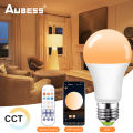 【Fast delivery】Smart Bluetooth-compatible Bulb 10W Dimming Color APP Remote Control A19 LED Group Control Timing easy to use. 