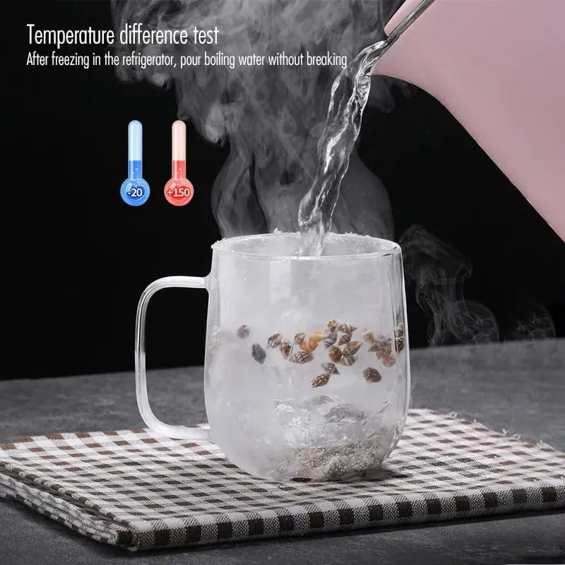 Double-Wall Borosilicate Glass Cup