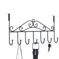 Over The Door Hook,Over Door Coat Rack ,Over Door Towel Rack,Door Hooks,Door Hanger Hook of Bathroom,Clothes ,Belt, Hat,Behind Back of Bathroom, Towel Hanger 7 Hooks. 