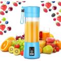 Portable Blender,Personal Blender,Smoothies Mini Jucier Cup USB Rechargeable and Personal Size Blender Shakes,380ml,Fruit Juice,Mixer. 